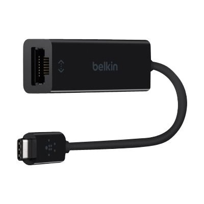 Belkin USB-C to Gigabit Ethernet Adapter - Black