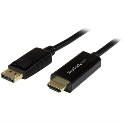 StarTech.com 5m (16 ft) DisplayPort to HDMI Converter Cable 4K - DP to HDMI - video cable - DisplayPort / HDMI - 16.4 ft