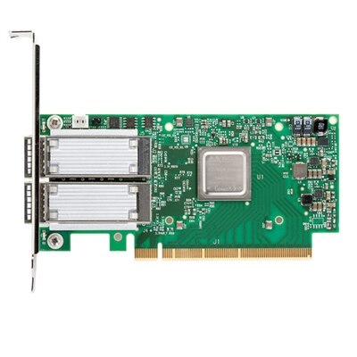 ConnectX-5 Ex EN network interface card, 100GbE dual-port QSFP28, PCIe4.0 x16, tall bracket, ROHS R6