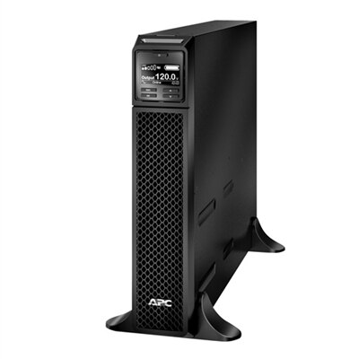 APC Smart-UPS SRT 1500VA - UPS (rack-mountable / external) - AC 120 V - 1.35 kW - 1500 VA - RS-232, USB - output connectors- 6 - PFC - 2U - black