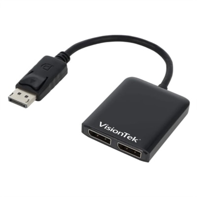 VisionTek Video/audio splitter 2 x DisplayPort - desktop