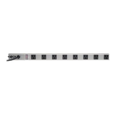 Eaton Tripp Lite Series 8 Right-Angle Outlet Vertical Power Strip, 120V, 15A, 15 ft. (4.57 m) Cord, 5-15P, 24 in.