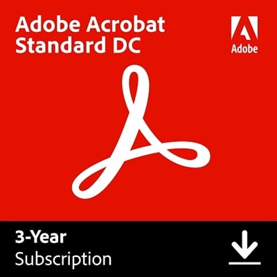 Download Adobe Acrobat Standard DC WIN 3 Yrs No more than qty 5 per order