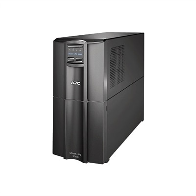 APC Smart-UPS SMT3000C - UPS - AC 110/120/127 V - 2.7 kW - 3000 VA - RS-232, USB - output connectors- 10 - Black - with APC SmartConnect