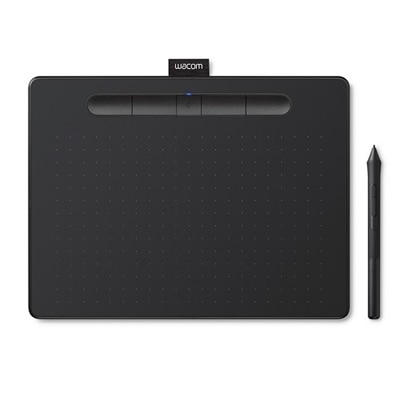 Wacom Intuos Small Wireless Graphics Drawing Tablet - Black
