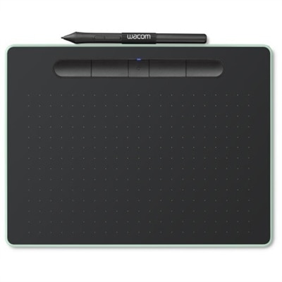 Wacom Intuos Medium Wireless Graphics Drawing Tablet - Pistachio Green