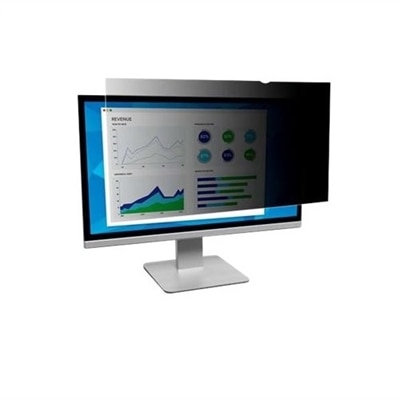 3M Privacy Filter for 38in Monitor, 21:9, PF380W2B Black, Matte