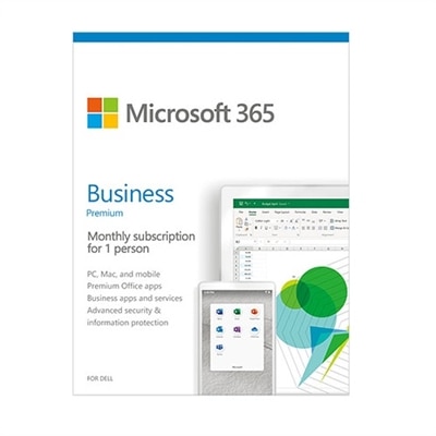 Microsoft365 Microsoft 365 Business Premium from Dell - Monthly Subscription