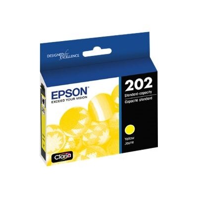 Epson 202 With Sensor Yellow original ink cartridge for Expression Home XP-5100, WorkForce WF-2860