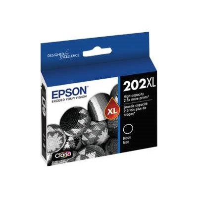 Epson 202XL With Sensor High Capacity Black original ink cartridge for Expression Home XP-5100, WorkForce WF-2860