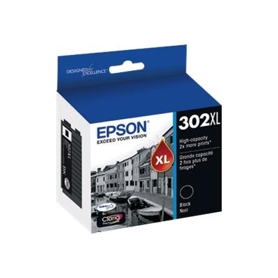Epson 302XL With Sensor High Capacity Black Original - ink cartridge
