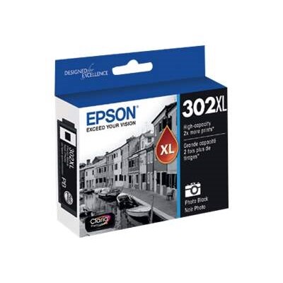 Epson 302XL With Sensor High Capacity Photo Black Original - ink cartridge