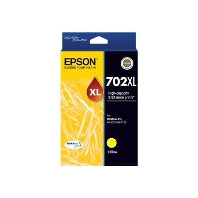 Epson 702XL - XL Yellow Original - ink cartridge - for WorkForce Pro WF-3720