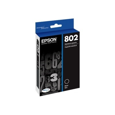 Epson 802 Black Original ink cartridge - for WorkForce Pro WF-4720, WF-4730, WF-4734, WF-4740