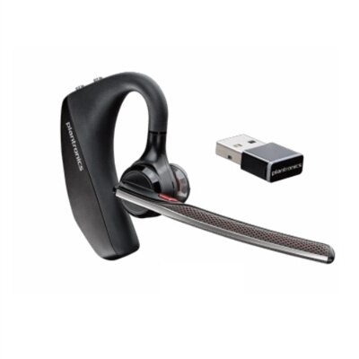 Plantronics Poly Voyager 5200 UC - Headset - Ohrstöpsel - über dem Ohr angebracht - Bluetooth - kabellos