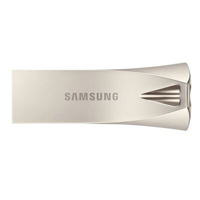 Samsung BAR Plus MUF-128BE3 - USB flash drive - 128 GB - USB 3.1 - champagne silver