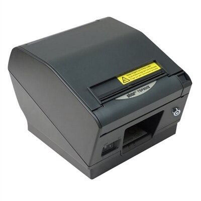 Star TSP800IIRx - Receipt printer - thermal paper - Roll (4.4 in) - 203 dpi - up to 425.2 inch/min - LAN - gray