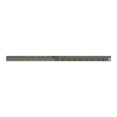 Geist Switched Outlet Level Monitoring EC MNU3EHW1-48MI18-6PS15B0A10-S-A - power distribution unit - 17.2 kW