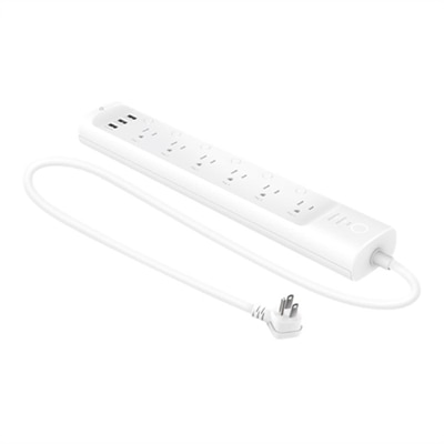 TP-Link Kasa HS300 - Smart power strip - wireless - 802.11b/g/n - 2.4 Ghz