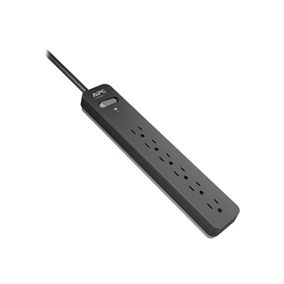 APC Essential Surgearrest PE610 - Surge protector - AC 120 V - output connectors- 6 - 10 ft