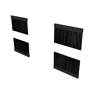 Vertiv - Rack top brush kit - black (pack of 8)