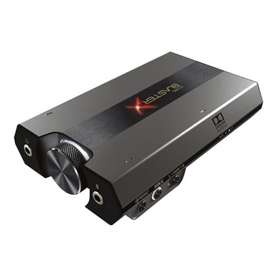 Creative Sound BlasterX G6 - Sound card - 32-bit - 384 kHz - 7.1 - USB 2.0 - SB-Axx1