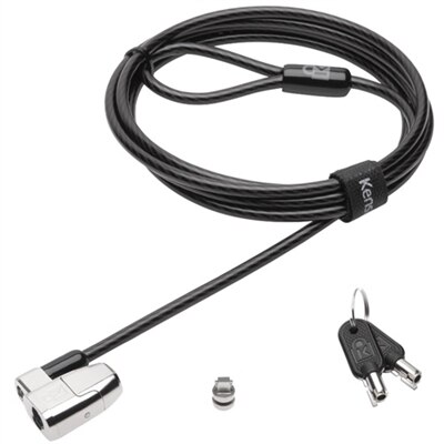 Kensington ClickSafe 2.0 Keyed Lock for Wedge Shaped Slots - For Dell Devices - security cable lock