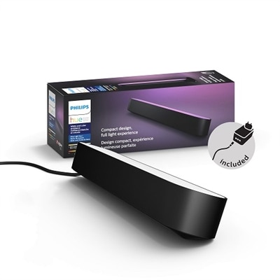 Philips Hue Play White & Color Ambiance Smart Led Bar Light Black (1-Pack)