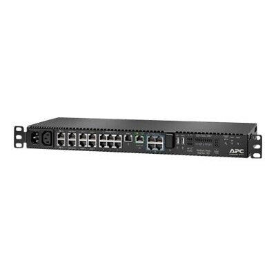 APC NetBotz Rack Monitor 750 - Environment monitoring device - GigE - 1U - rack-mountable