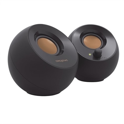Creative Pebble - Speakers - for PC - 4.4-watt (Total) - black