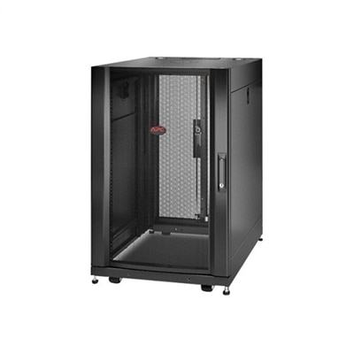 APC NetShelter SX - Rack - armoire - noir - 18U - 19-pouce