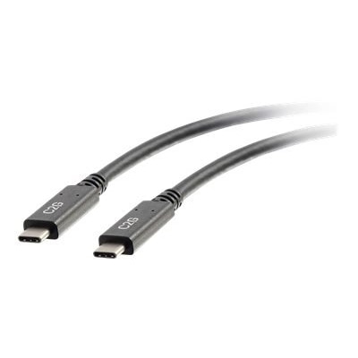 C2G 3ft USB C Male Cable - USB 3.2 Gen 1 - 5Gbps - 3A - M/M