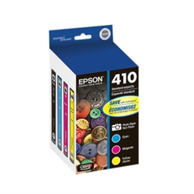Epson T410 Multipack - 4-pack - yellow, cyan, magenta, photo black - original - ink cartridge