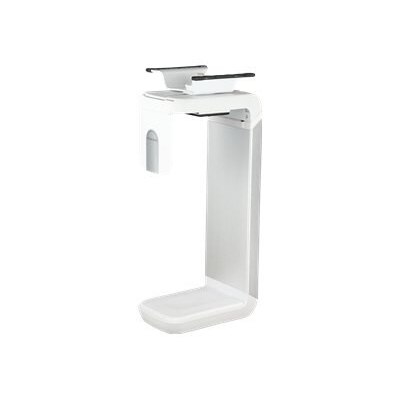 Humanscale CPU 200 - Mounting kit - under-desk mountable - white, brushed aluminum