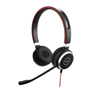 Jabra Evolve 40 MS stereo USB-C - Headset - on-ear - wired