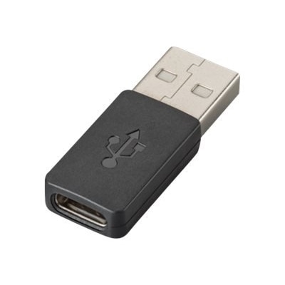 Plantronics Poly - Adaptateur USB - USB-C (F) pour USB (M) - pour Blackwire C3210 USB-C, C3215 USB-C, C3220 USB-C, C3225 USB-C