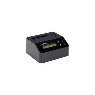 StarTech.com USB 3.0 Hard Drive Eraser Dock for 2.5-inch & 3.5-inch SATA SSD HDD + 4Kn Drive - LCD/ RS232 - Secure Er...