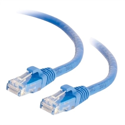 C2G 25ft Cat6 Snagless Unshielded (UTP) Ethernet Network Patch Cable - Blue - patch cable - 25 ft - blue