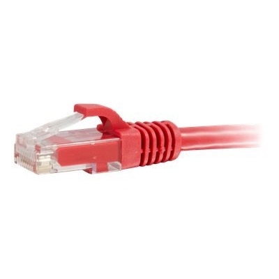 C2G 10ft Cat6 Snagless Unshielded (UTP) Ethernet Network Patch Cable - Red - patch cable - 10 ft - red