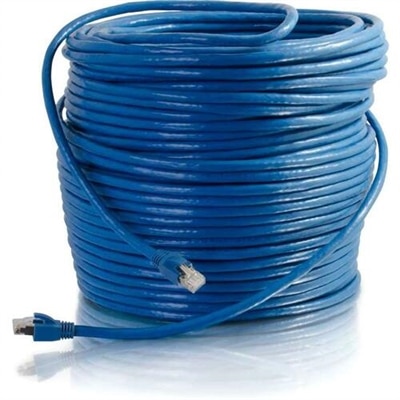 C2G 300ft Cat6 Ethernet Cable - Snagless Sold Shielded - Blue - patch cable - 300 ft - blue