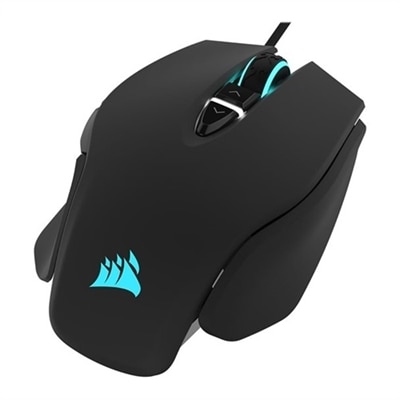 CORSAIR Gaming M65 RGB ELITE - Souris - optique - 8 boutons - filaire - USB - noir