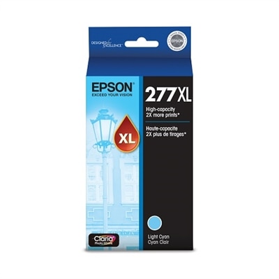 EPSON T277 DURABRITE XL INK LIGHT CYAN INK CARTRIDGE