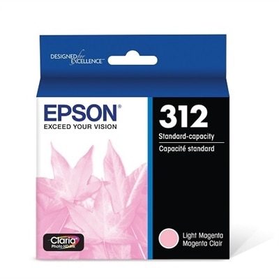 Epson T312 - Light magenta - original - ink cartridge - for Expression Photo XP-8500 Small-in-One