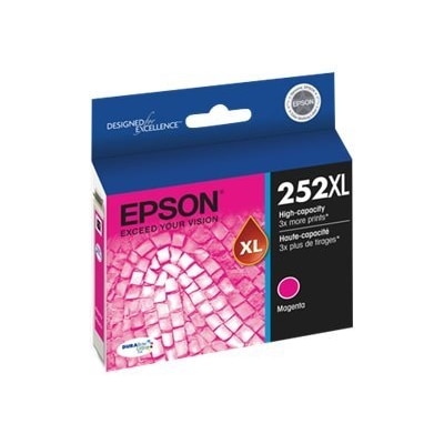 Epson 252XL With Sensor - XL - magenta - original - ink cartridge