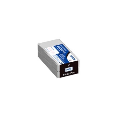 Epson SJIC22P(K) - black - original - ink cartridge