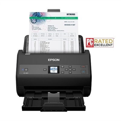 Epson WorkForce ES-865 Color Duplex Document Scanner - Black