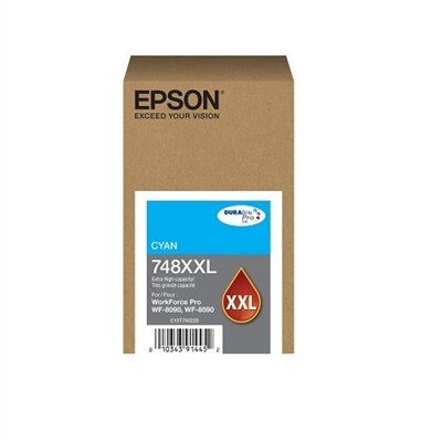 Epson 748XXL - Extra High Capacity - cyan - original - ink cartridge