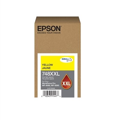 Epson 748XXL - Extra High Capacity - yellow - original - ink cartridge