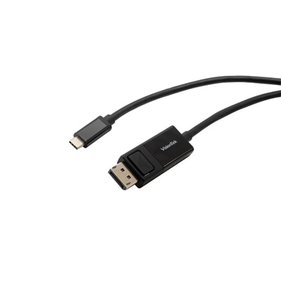 USB-C to DisplayPort Bi-Directional Cable - USB-C to DP Adapter (Male-to-Male) - 4K Compatible - VisionTek
