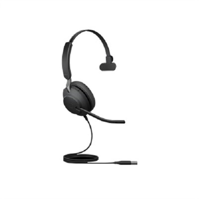 Jabra Evolve2 40 UC Mono - Headset - on-ear - convertible - wired - USB-A - noise isolating